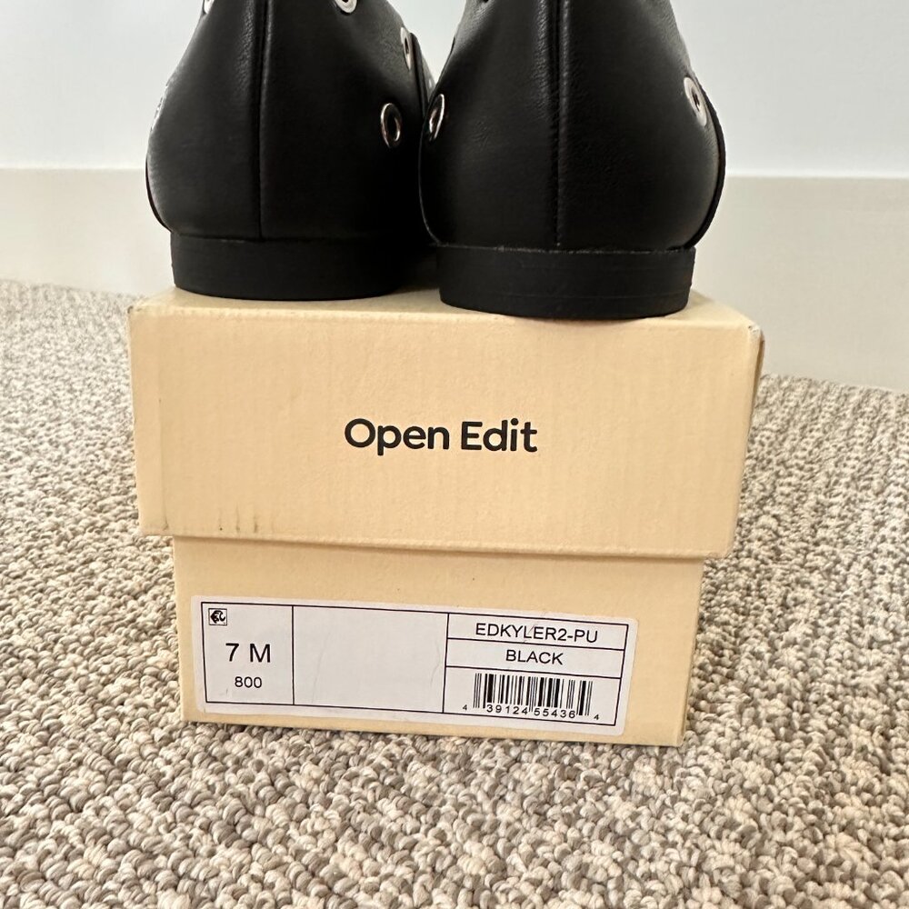 Nordstrom Open Edit Kyler Pointed Toe Flat - Picture 7 of 9